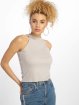 Urban Classics Tops sans manche Rib gris